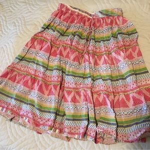 Womens skirt, multicolor